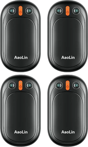 Miniatura 11 de AaoLin - Calentadores de manos recargables AI, paquete de 2 calentadores de manos eléctricos reutilizables, calefacción de 12 horas de duración