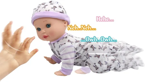 Miniatura 4 de Little Darlings: Crawling Baby - Juego de muñecas de bebé de 10 años, nuevas aventuras, juego de simulación para niños, a partir de 2 años