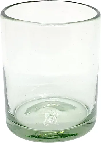 Miniatura 7 de Clear Blown - Juego de 6 vasos de 10 onzas, cristalería mexicana hecha a mano, vidrio reciclado, sin plomo ni toxinas (mezclador)