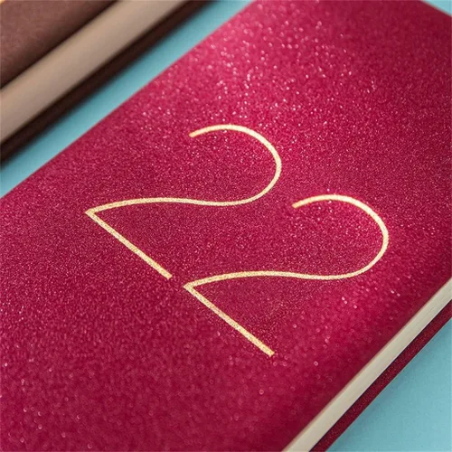 Miniatura 3 de 48k Small Notebook Agenda for 2022 Pocket Notepad Day Planner Notebook Leather Soft Cover School Planner (Color : A, Size : 48k)