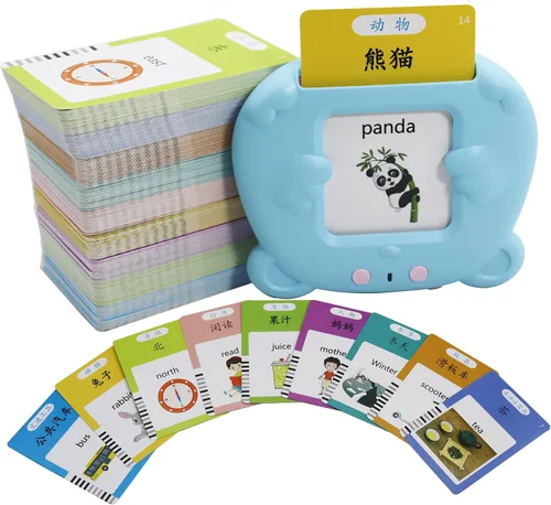 Miniatura 26 de MAYAPHILOS - Tarjetas didácticas del alfabeto con sonido para niños de 3-8 años, 510 palabras, juguete educativo interactivo Montessori, regalos