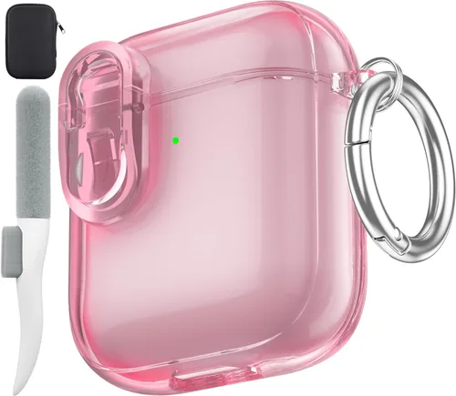 Miniatura 58 de Valkit Funda compatible con AirPods Pro, transparente con kit de limpieza, funda protectora de TPU suave para AirPods Pro Gen 2nd/1st 2023/2022/2019