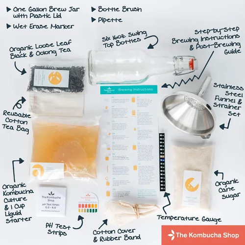 Miniatura 3 de Kombucha Kit principal para fermentar