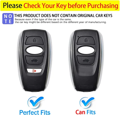 Miniatura 2 de para Subaru Funda para Llavero de TPU Suave con Soporte para Llavero de 360 Grados Compatible con Subaru Forester CrossTrek Outback WRX Ascent BRZ