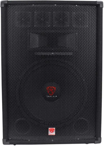 Miniatura 9 de Rockville RSG12.2 Altavoz PA pasivo de 3 vías dual de 12 pulgadas y 2000 W, 4 ohmios, tweeters piezoeléctricos, sonido de rango completo