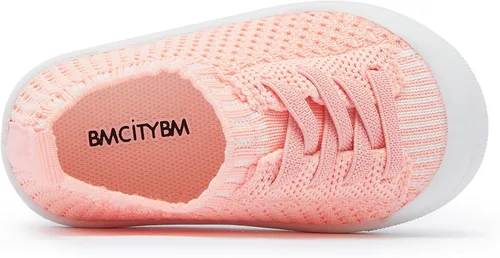 Miniatura 6 de BMCiTYBM Zapatos para caminar de malla transpirable para bebés, niños y niñas, ligeros, antideslizantes, para primeros pasos, 6, 9, 12, 18, 24 meses