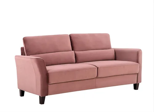 Miniatura 22 de Container Furniture Direct Stoughton - Sofá biplaza tapizado moderno de mediados de siglo con brazos inclinados para sala de estar, 57.88 pulgadas