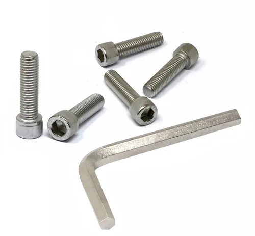 Miniatura 158 de iexcell 25 piezas M4 x 60/65/70/75/3.150 in paso de rosca 0.028 in acero inoxidable 304 cabeza hexagonal Tornillos Tornillos surtido Kit