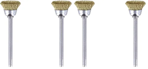 Miniatura 10 de Dremel 405-02 cepillos de cerdas de nailon (paquete de 2), diámetro de 1/8