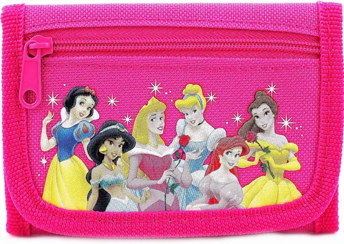 Miniatura 2 de Princesa tri-fold rosa fuerte cartera