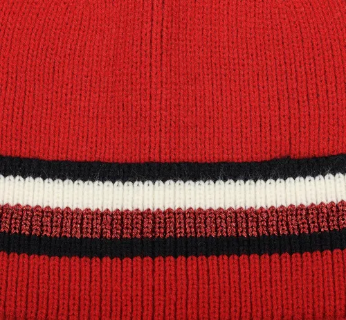 Miniatura 4 de Tommy Hilfiger Sombrero de puño de rayas metálicas para mujer