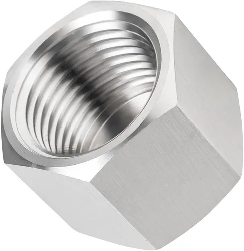 Miniatura 2 de Tapa hexagonal de acero inoxidable 304 de 1 pulgada NPT hembra para tubería, 2