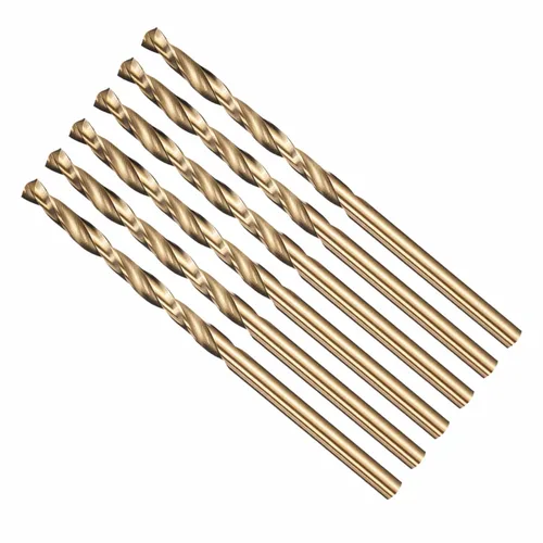 Miniatura 10 de Broca, diámetro de corte de 7/16 pulgadas (0.437 in), 4241 brocas HSS negro y dorado, ángulo de corte de 118° versátil