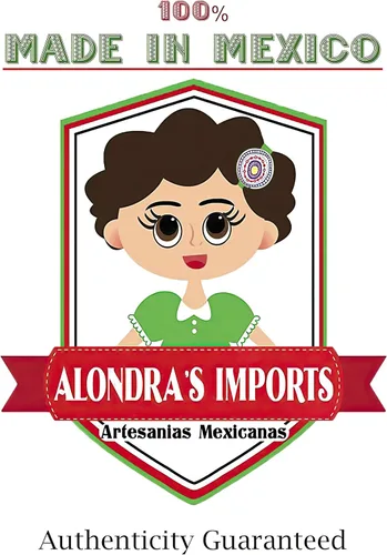 Miniatura 6 de Alondra's Imports (TM - Bolsas mexicanas para dulces mexicanos, malla mini mercado, bolsas Fiestas) 10 x 7 (6 unidades)
