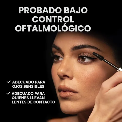 Miniatura 6 de L'Oreal Paris Máscara Panorama Voluminosa, Máscara de Volumen y Alargamiento, Maquillaje Lavable de Larga Duración y Resistente a Manchas, Marrón