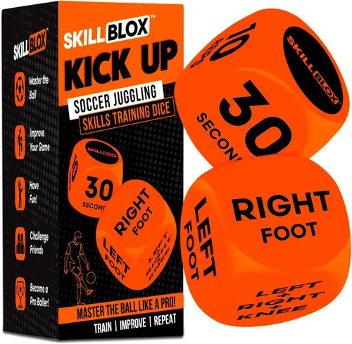 Miniatura 7 de Skill Blox Regalo de fútbol para niños - Dados de entrenamiento de tiro ShotMaster - Divertido juego de entrenamiento de tiro de fútbol para niños