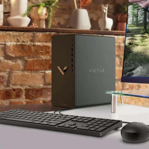 Miniatura 5 de HP Victus Gaming Tower Desktop, AMD Ryzen 5 5600G (beat i5-12400), AMD Radeon RX 6400, 32 GB de RAM, 1 TB SSD, Wi-Fi, RJ-45, HDMI, puerto