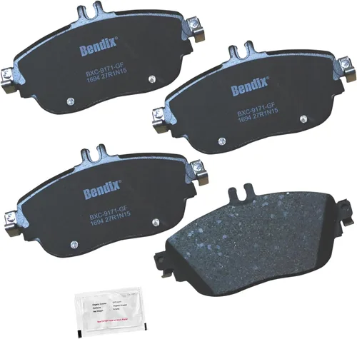 Miniatura 350 de Pastillas de freno delanteras cerámicas Bendix Priority1 CFC2302 para Hyundai Elantra 2021, Sonata 2022-2020, Kia K5 2023-2021