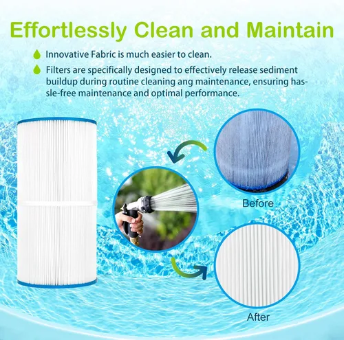 Miniatura 4 de Savener® C-7447 Cartucho de Filtro de Piscina, Reemplaza PA50SV, Unicel C-7447, Filbur FC-1235, Hayward Super Star Clear C2000, SwimClear C2020