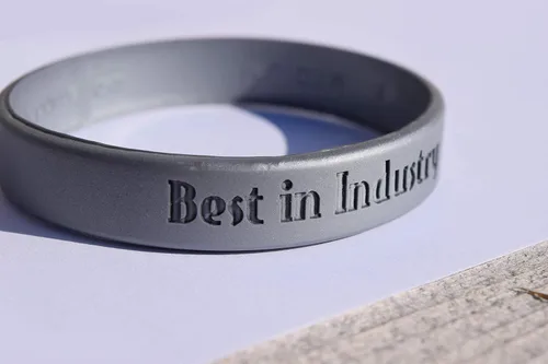 Miniatura 48 de Reminderband - Pulsera clásica de silicona 100% personalizada – Pulsera de goma de silicona personalizada – Personalizable, eventos, regalos, apoyo