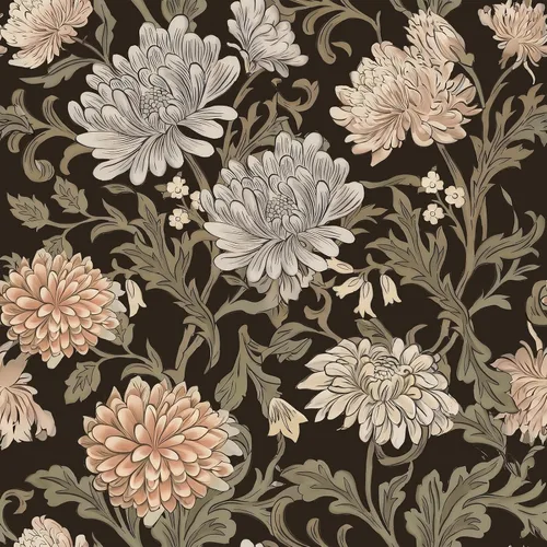 Miniatura 19 de Papel tapiz para despegar y pegar, papel tapiz floral bohemio de 17.5 x 78.7 pulgadas para dormitorio y baño, fácil de despegar, apto para inquilinos