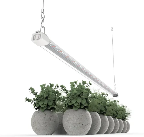 Miniatura 2 de Luz LED de crecimiento de 4 pies, espectro completo, compacta, luminaria enlazable para invernadero de interior, plántulas de plantas todo el año