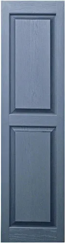 Miniatura 8 de Polaris - Persianas de vinilo Homeside con panel elevado (1 par), 14-1/2 pulgadas x 67 pulgadas, color blanco 930