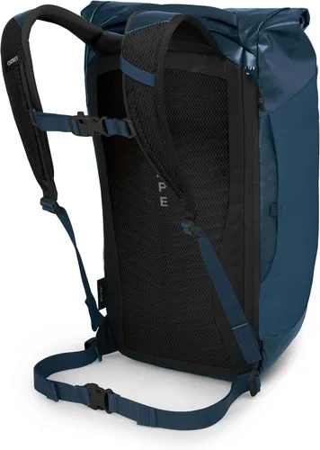 Miniatura 9 de Osprey Mochila para portátil Transporter con tapa enrollable, color azul Venturi Venturi Azul
