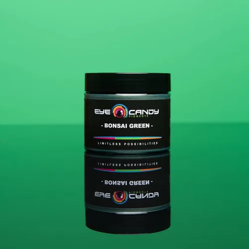 Miniatura 7 de Pigmentos Eye Candy Pigments Premium Green Mica Powder – Bonsai Green (0.88 oz) – para epoxi, resina, jabón, pintura, carpintería, vertido acrílico