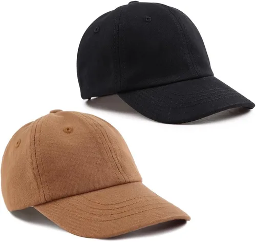 Miniatura 14 de Peecabe Gorra de béisbol para niños pequeños, unisex, de algodón, ajustable, para bebés, niños, gorra de béisbol para niñas de 1 a 5 años