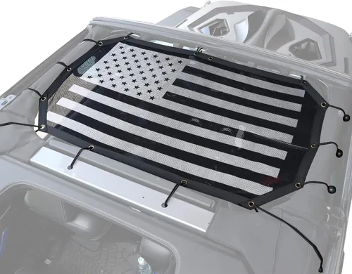 Miniatura 8 de Sombrilla para 2007-2018 Jeep Wrangler JK JKU de 2 puertas y 4 puertas frontales, malla para parasol, JK, JK Unlimited, Sport, Sport S, Sahara