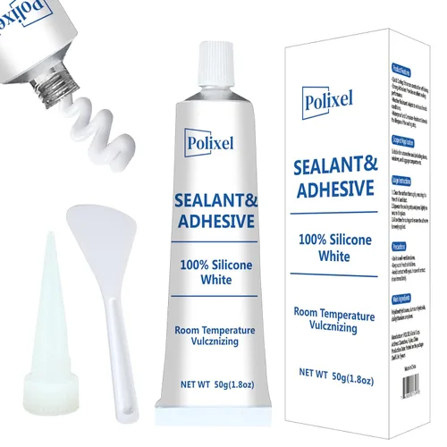 Miniatura 10 de Sellador Adhesivo de Silicona RTV Gris 100% Silicona de Alta Temperatura Calafateo Impermeable Adhesión Más Fuerte A Prueba de Encogimiento