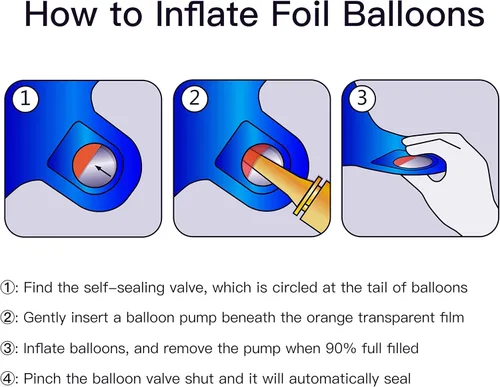 Miniatura 3 de Globos azul marino con el número 3 de 40 pulgadas, globos de aluminio de helio de color azul oscuro grandes para fiestas de cumpleaños, decoraciones