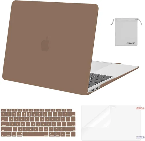 Miniatura 39 de MOSISO - Funda rígida y de plástico compatible con MacBook Air de 13 pulgadas versión 2022, 2021-2018, A2337 M1 A2179 A1932; con cubierta