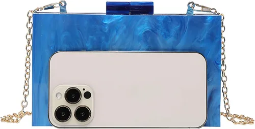 Miniatura 6 de LETODE Bolsos de mano de acrílico, bolso de plexiglás para mujer