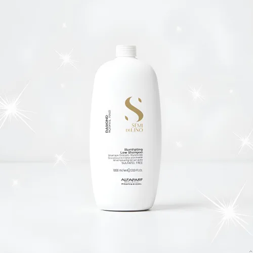 Miniatura 3 de ALFAPARF MILANO Semi di Lino Diamond Shine - Champú iluminador sin sulfato - Añade brillo y brillo - Sin parabenos ni parafina - Seguro para cabello
