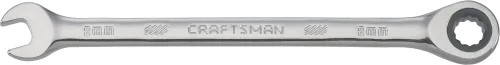 Llave de trinquete CRAFTSMAN, métrica, 8 mm, 72 dientes, 12 puntos (CMMT42568)