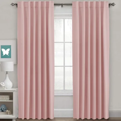 Miniatura 91 de H.VERSAILTEX Cortinas opacas con aislamiento térmico, paneles de tratamiento de ventana, cortinas opacas para oscurecer la habitación, cortinas Gris