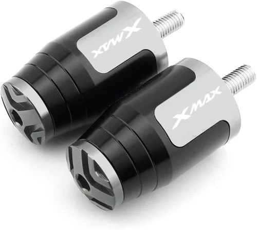 Miniatura 4 de 1 par de empuñaduras de motocicleta para Yamaha Xmax 125 250 300 400 CNC manillar mano agarre cubierta Xmax125 Xmax250 7/8 pulgadas 0.866 in