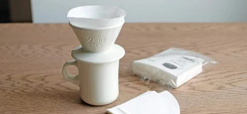 Miniatura 2 de KINTO SCS 27634 - Filtro de papel de algodón, 4 tazas, café, goteo de mano