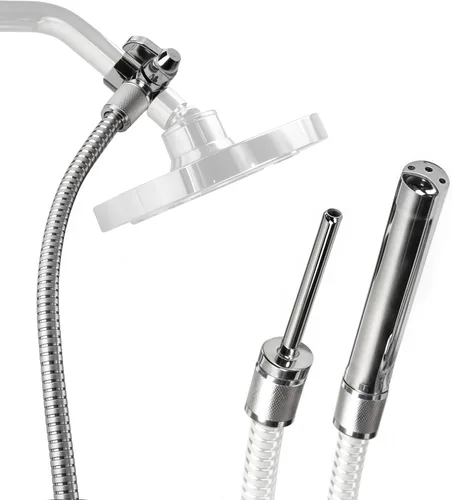 Miniatura 10 de Sistema todo en uno de 4 boquillas para hacer enemas en la ducha Juego de enema de ducha prémium Cleanstream