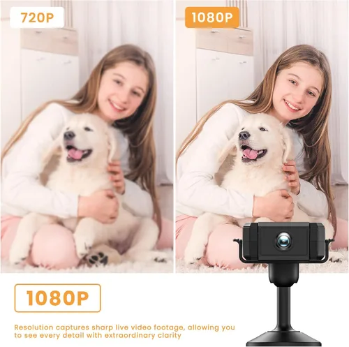 Miniatura 6 de Mini cámara de seguridad inalámbrica HD, WiFi para el hogar, 1080P, micro cámara de niñera con detección de movimiento, gran angular, almacenamiento