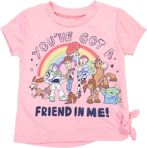 Miniatura 8 de Disney Lion King Toy Story Moana Simba Nala Jessie Woody - Conjunto de camiseta y pantalones cortos de bicicleta para niñas