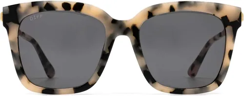 Miniatura 7 de DIFF Bella Designer - Gafas de sol cuadradas de gran tamaño para mujer, 100% protección UVAUVB, colores de moda de moda Tortoise