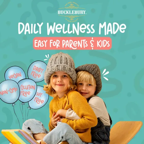 Miniatura 5 de BUCKLEBURY Desintoxicación líquida de zeolita para niños con probióticos, probióticos naturales sin azúcar con sabor a bayas para niños