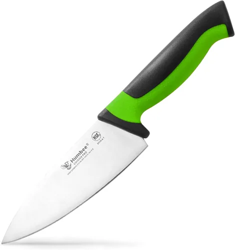 Miniatura 21 de Cuchillo de chef de 12 pulgadas, hoja de acero inoxidable de alto carbono certificada NSF – Mango ergonómico codificado por colores, cuchillo