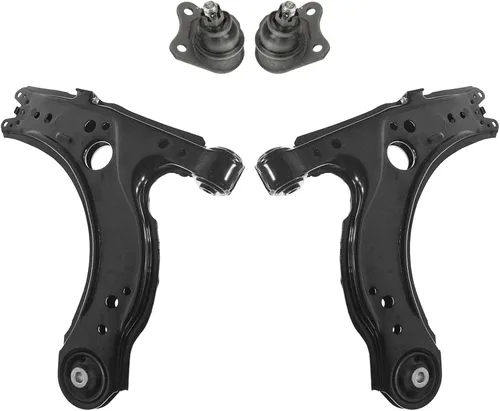Miniatura 67 de TRQ Brazo de control delantero superior e inferior con rótula juego de 4 piezas compatible con Land Rover Range Rover 2003-2012