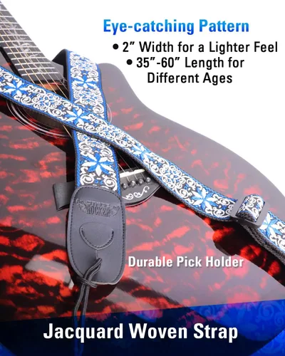 Miniatura 4 de Stage Rocker Guitar Accessories Gift Box for Acoustic and Electric Guitars, 5-in-1 Essential Gift