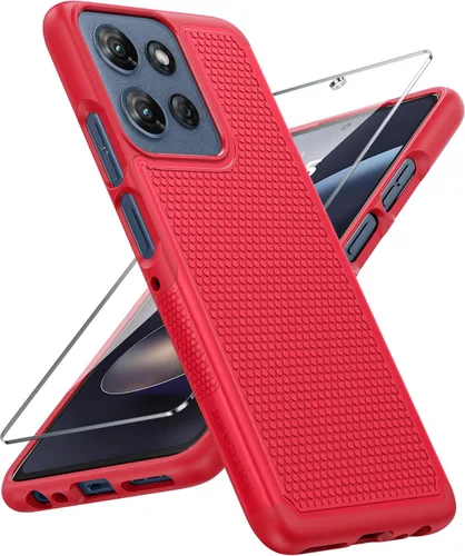 Miniatura 96 de FNTCASE Funda para teléfono Galaxy A14-5G: protección contra caídas de grado militar Samsung A14 5G, probada contra caídas de 14 pies, protector