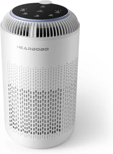 Purificadores de aire HEPA H13 verdaderos para el hogar, habitación grande de hasta 1350 pies² con aromaterapia, limpiador de aire Hearbobo para